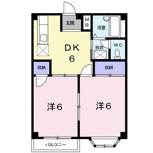 レジデンス名奈の間取り写真
