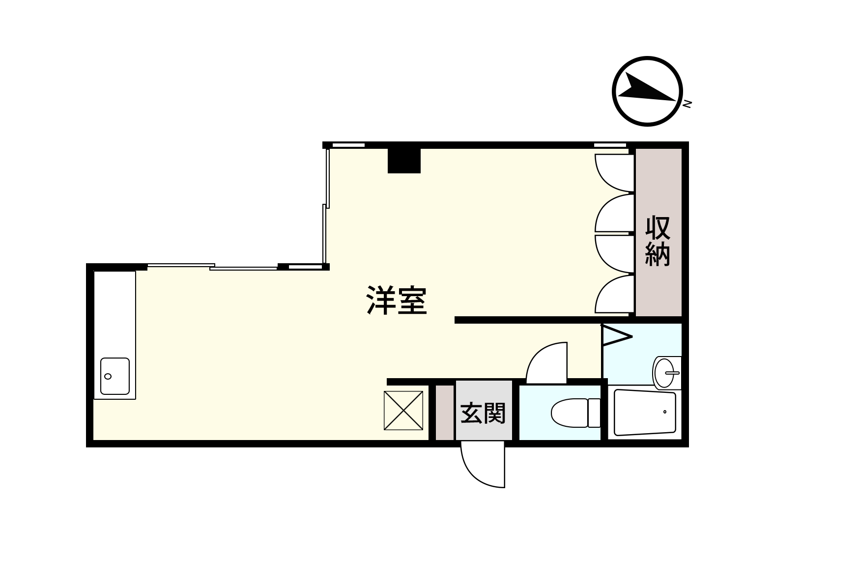アシスト第12青森マンションの間取り写真