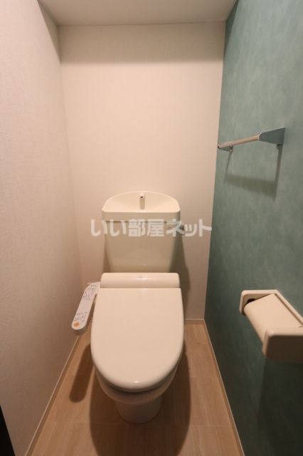 ルチルクォーツのトイレ写真