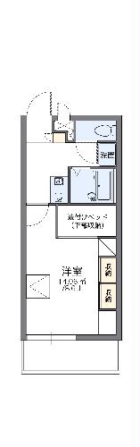 レオパレスＦＬＯＲＩＡIVの間取り