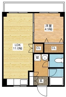 ペティオン富士見の間取り