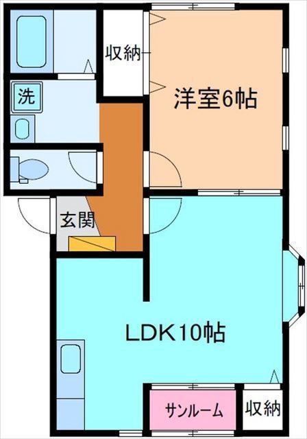 オーチャードヒルの間取り