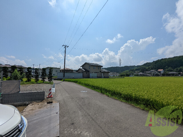 【柴田郡大河原町金ケ瀬のアパートの駐車場】