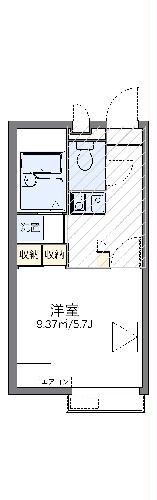 レオパレスセルリアンの間取り