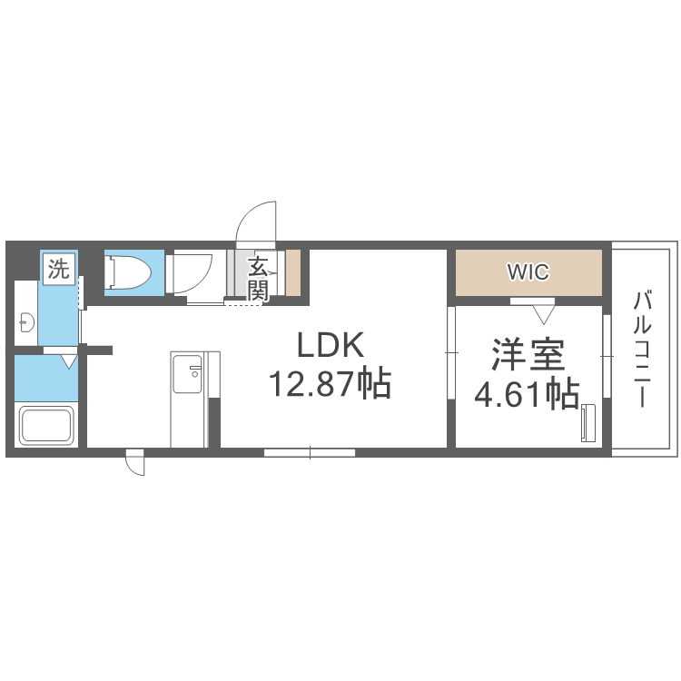 エウロス大楠の間取り