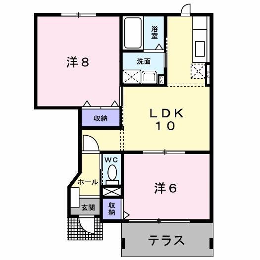 エルムＥの間取り