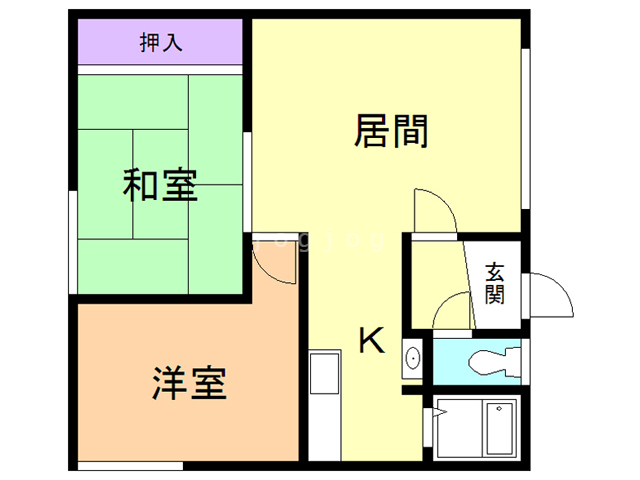 桜木マンションの間取り