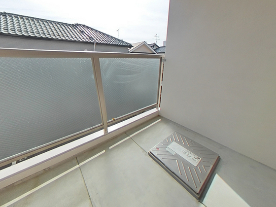 バルコニー　※別の部屋の写真です