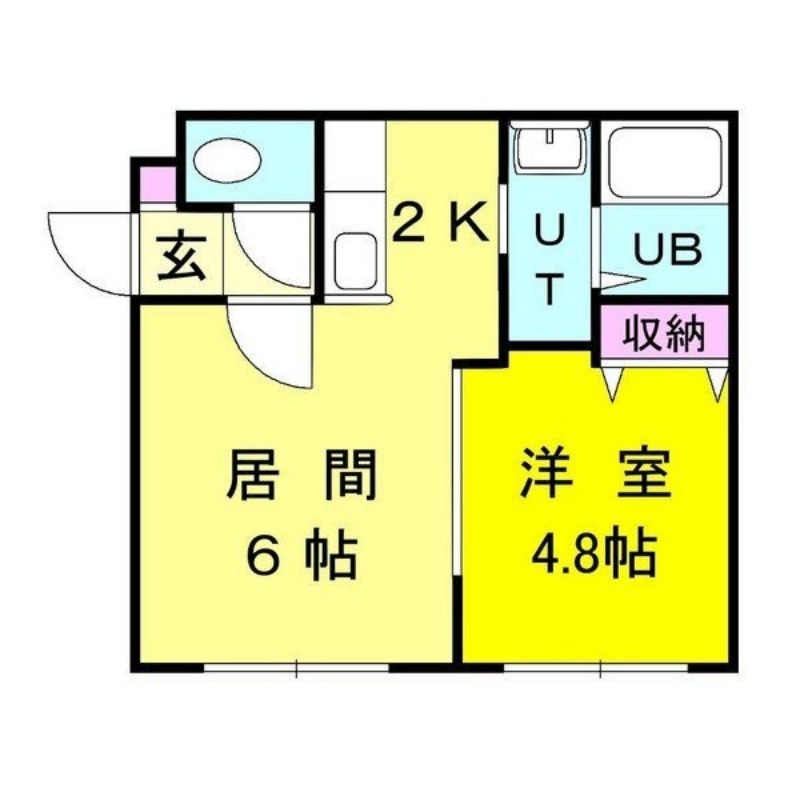 セントニア46の間取り