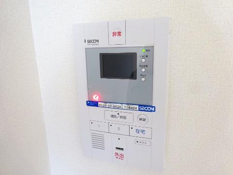 リブリ・サナップＪＲ茨木　セキュリティ　ＴＶモニターホン