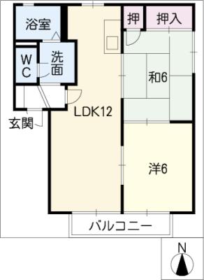 ファミールの間取り