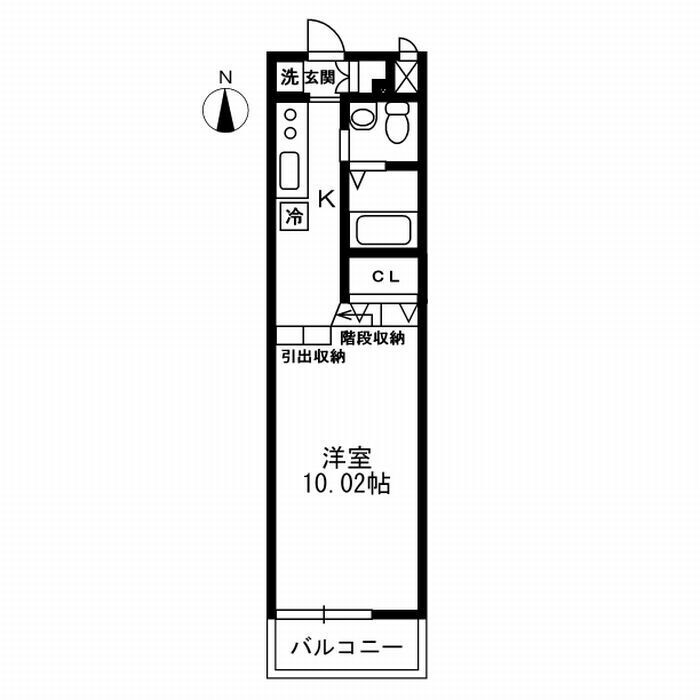 台東区台東のマンションの間取り