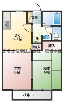 ホーマットライラックの間取り