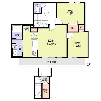 (仮称)目黒区中目黒1丁目計画の間取り