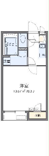 クレイノストンフィルドIIの間取り