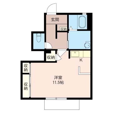 メゾン　ド　長谷　積水ハウスシャーメゾン！の間取り