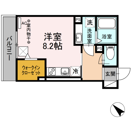 Ｍ’ｓ　ｈｏｕｓｅ　谷田の間取り