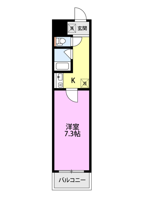 メゾンハヤカワの間取り