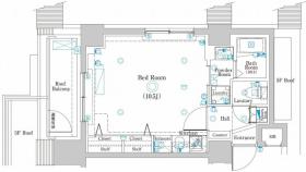 足立区西新井のマンションの間取り