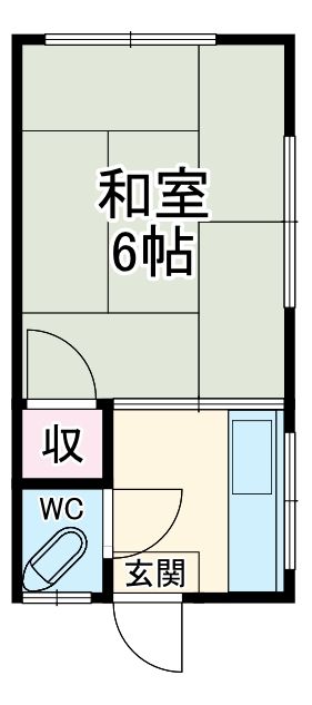 斎藤第３アパートの間取り