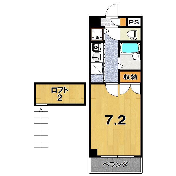 グランツハイムの間取り