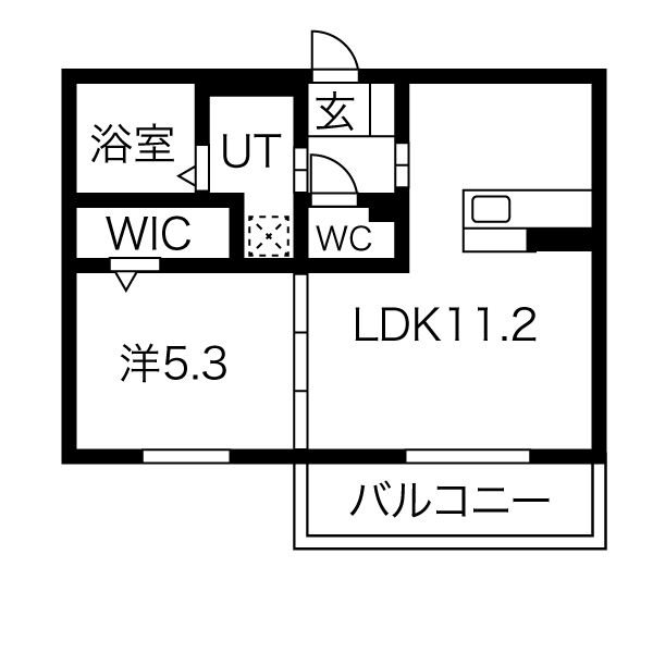 ヴィラグレイスグリーンの間取り