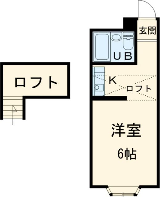 ベルピア六実第１－２の間取り