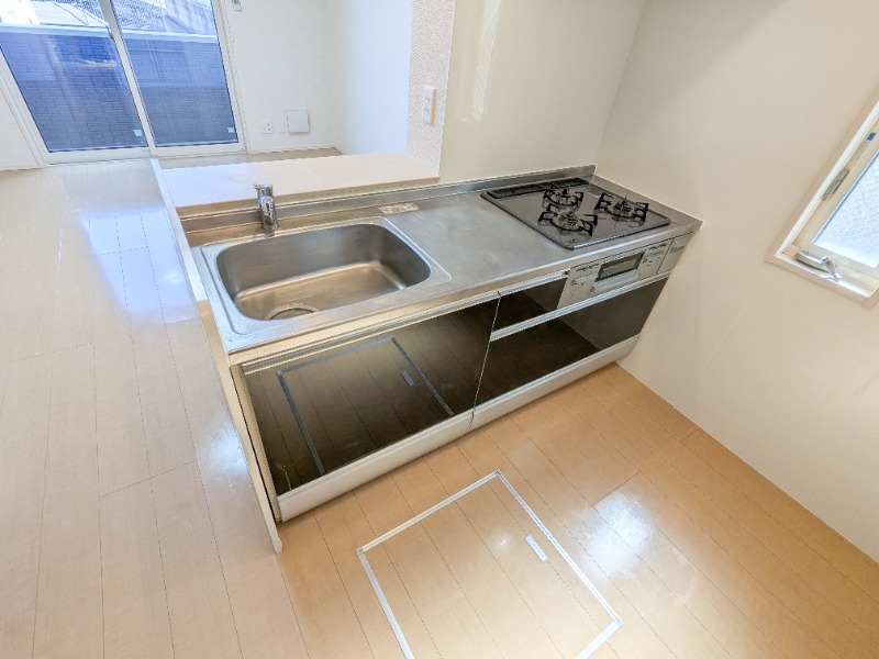 キッチン　図面と現状に相違がある場合には現状を優先