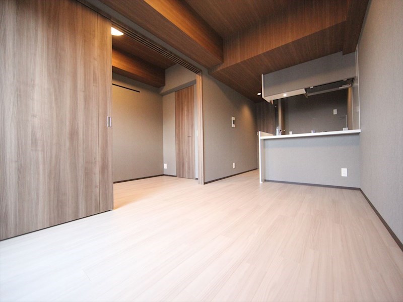 居室・リビング　ＬＤＫ10.2帖　カウンターキッチン　エアコン完備