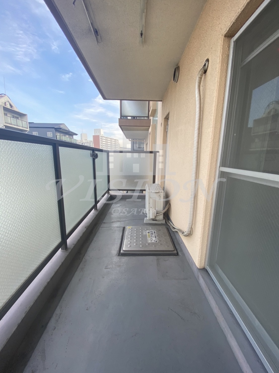 バルコニー　写真は別室のものです