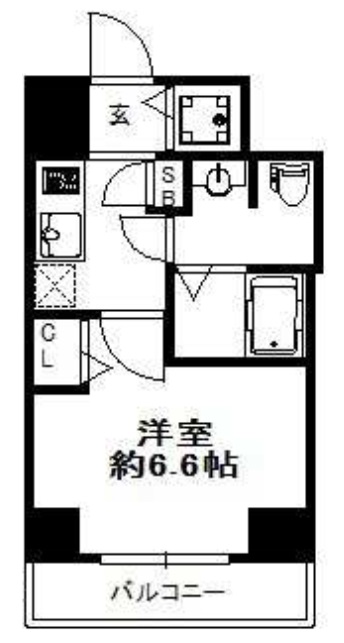 スワンズシティ堺筋本町の間取り写真