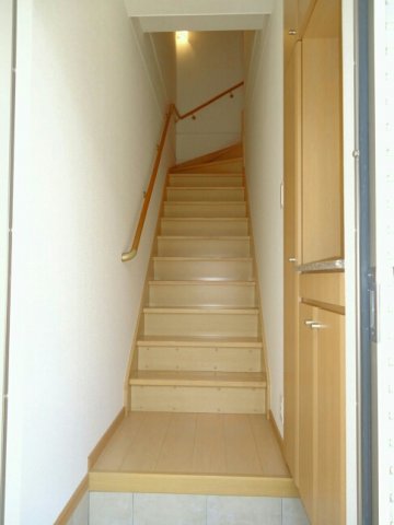 玄関　落ち着いた玄関です