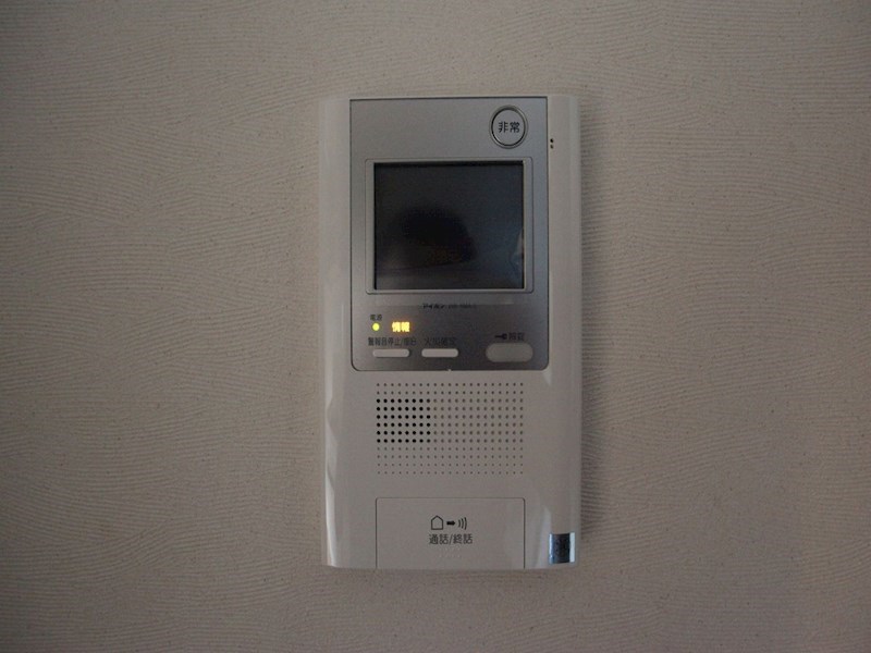 セキュリティ　ＴＶモニター付インターホン