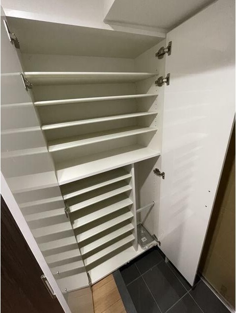 玄関　大容量のシューズボックス♪