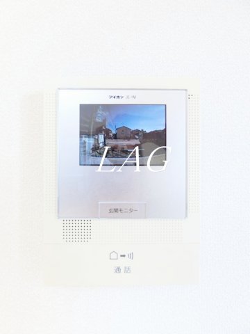 セキュリティ　モニター付きインターフォンです。