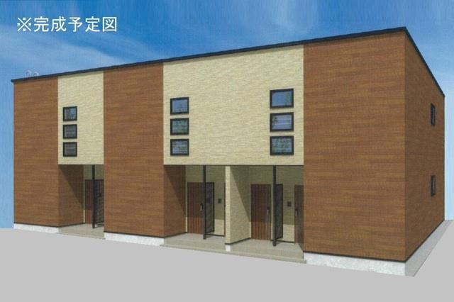 建物外観　完成予定外観