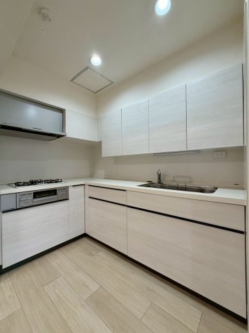 キッチン　高輪ホワイトマンション　港区高輪2