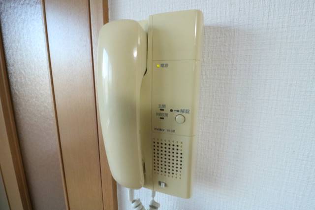 セキュリティ　誰が来たのか確認できます♪