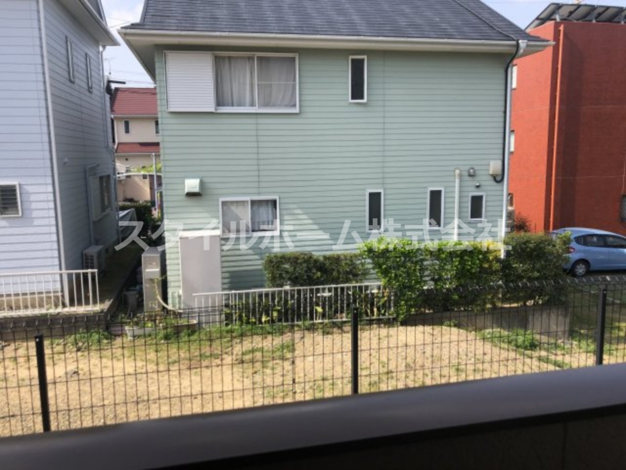 眺望　バルコニーからの展望です。