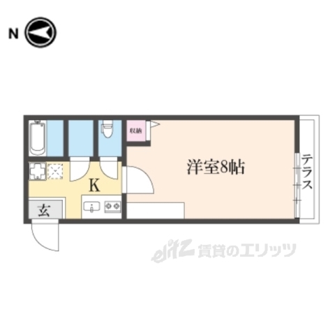 仮)フラッティ鳥居前町の間取り写真