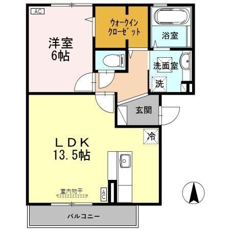 エスペランスIの間取り写真