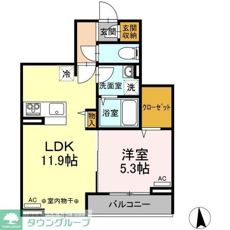 アクアモアナの間取り写真