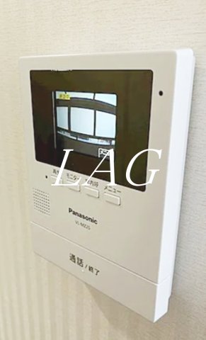 セキュリティ　モニター付きインターホンです。