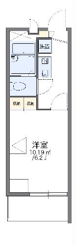 レオパレス富士の間取り