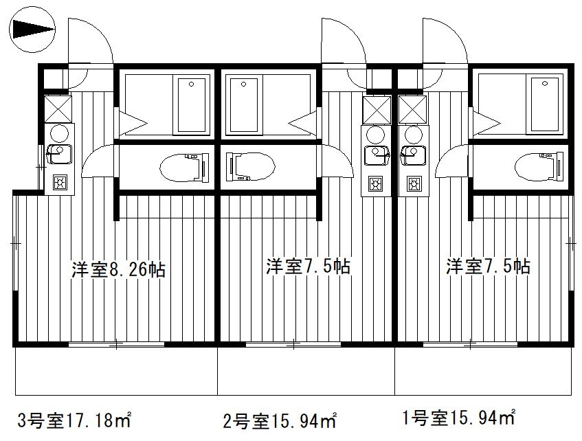 プラシード鷺宮の間取り