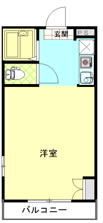 ハイツ長田_間取り_0