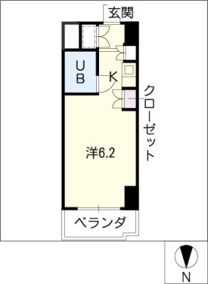 朝日プラザ名古屋ターミナルスクエアの間取り