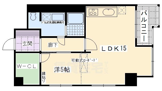 ルミエール聚楽の間取り