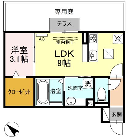 ベルクの間取り