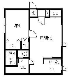 メゾン松田Iの間取り